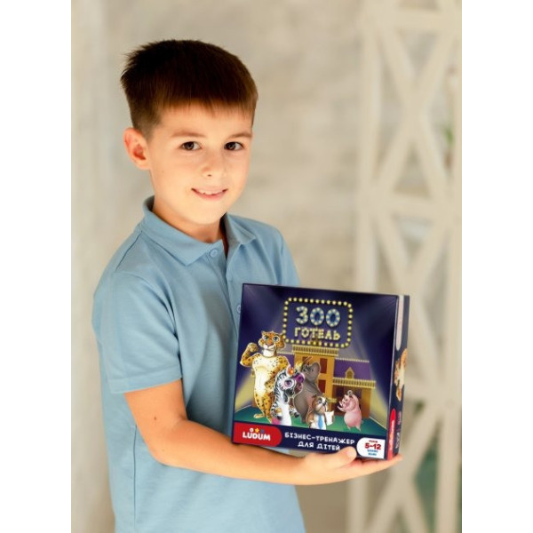 Настільна гра "Зооготель" LG2046-56 українська мова (LG2046-56)