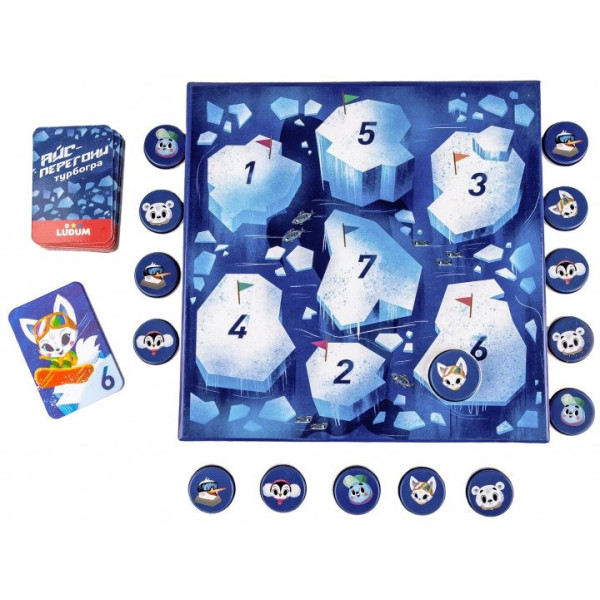 Настільна гра Айс гонки LG2047-53 українська мова (LG2047-53)