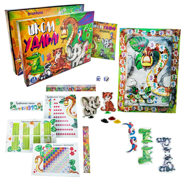 Настільна гра Школа Удава Strateg 30209 (рос.) (30209)