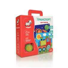 Гра-сортер "Транспорт" Vladi Toys ZB2002-06 (укр) (ZB2002-06)