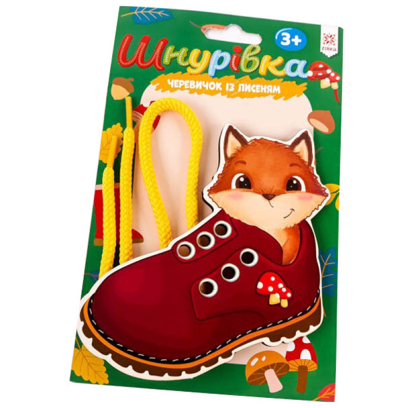 Шнуровка Башмачок с лисенком 133177