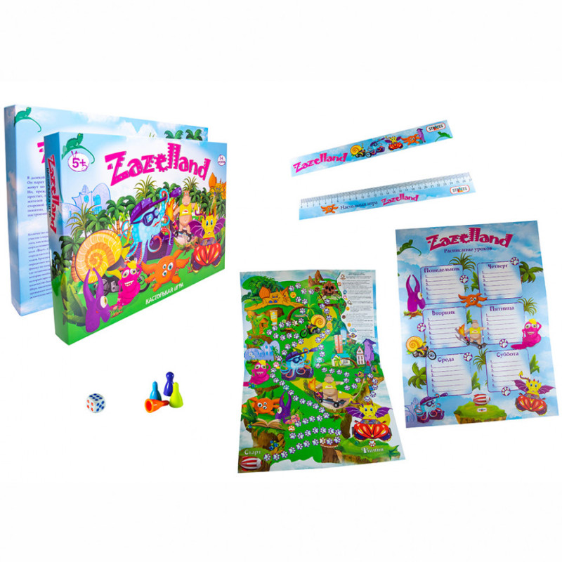Настольная игра "Zazelland" 30213 (рус.)