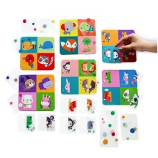 Настольная игра для детей "Картинки-половинки: животные и цвета" VT2100-09