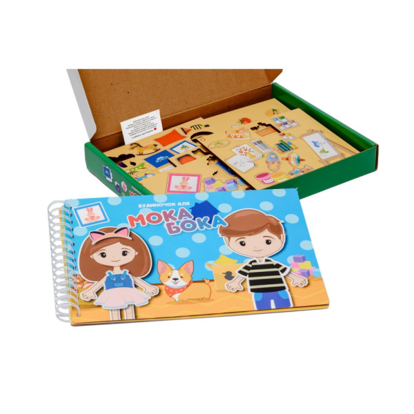 Розвиваюча іграшка "Мока Бока Будиночок" Puz-88892, 103 деталі (Puz-88892)