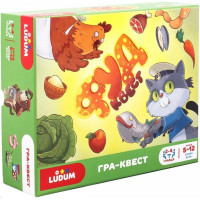 Настольная игра "Фуд-квест" LG2047-61 украинский язык(LG2047-61)