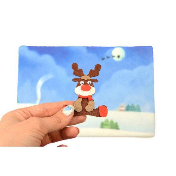 Развивающая игра из фетра "Новый год" (ПФ-012) PF-012 (PF-012)
