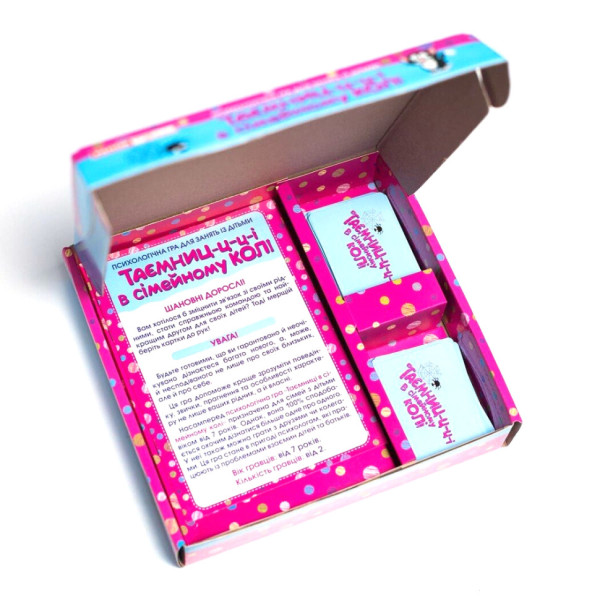 Психологічна гра Таємниці у сімейному колі 10109131, 112 карток (10109131)