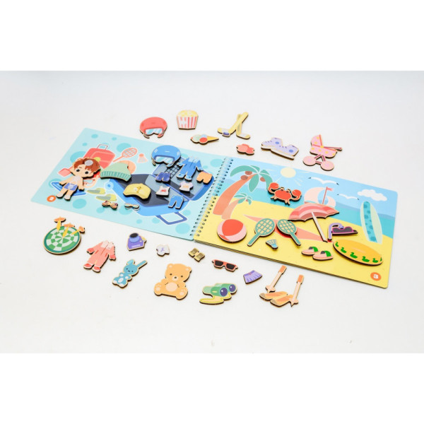 Розвиваюча іграшка "Мока Бока Відпочинок" Puz-88893, 59 деталей (Puz-88893)