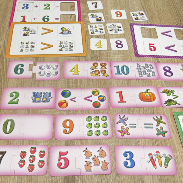 Дитяча розвиваюча настільна гра "Цифри" 0475 від 3 років (0475)