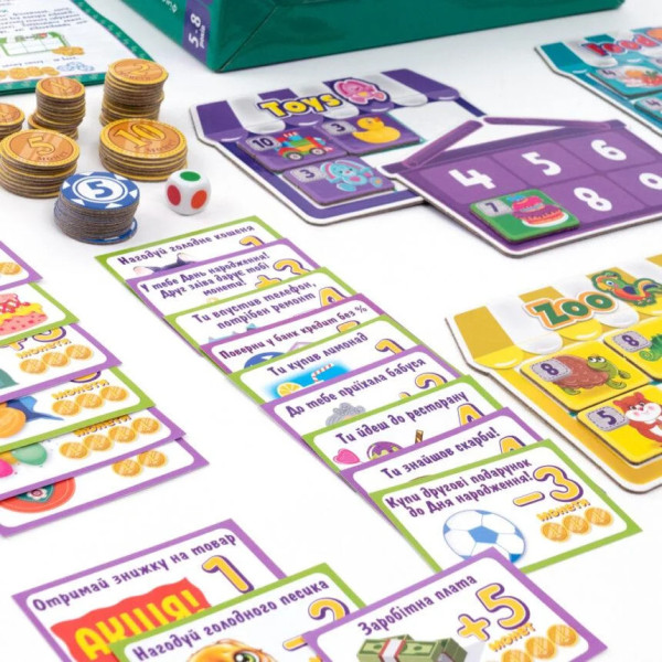 Настільна гра для дітей «Граємо в крамницю» VT2312-06 Від 5-ти років (VT2312-06)