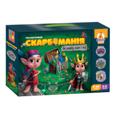 Гра настільна "Скарбоманія" Vladi Toys VT8055-30 (укр) (VT8055-30)