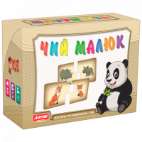 Настольная игра "Чей малыш" 0451 из 30 карточек с рисунками(0451)