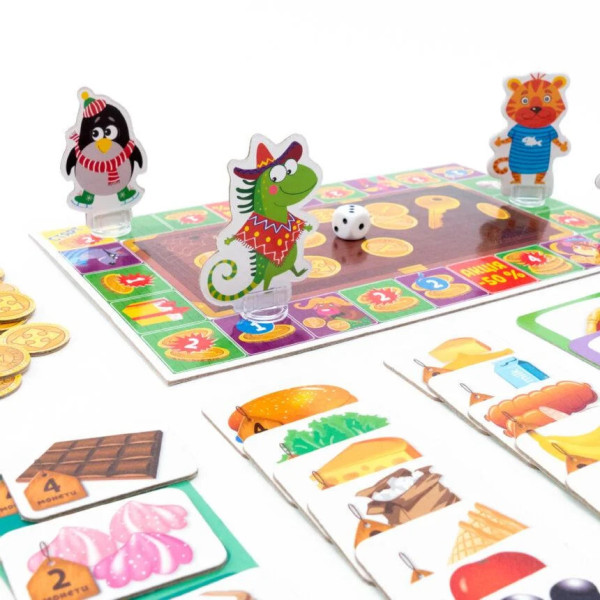 Настільна гра для дітей «Зообізнес» VT2312-05 Від 5-ти років (VT2312-05)