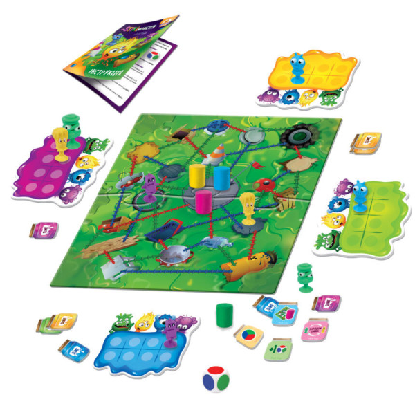 Настільна гра "Стікімонстри" Vladi Toys VT8055-35 (укр) (VT8055-35)