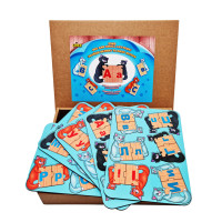 Розвиваюча гра "Котики з літерами" (ПСД247) PSD247 знайди велику та малу літери (PSD247)