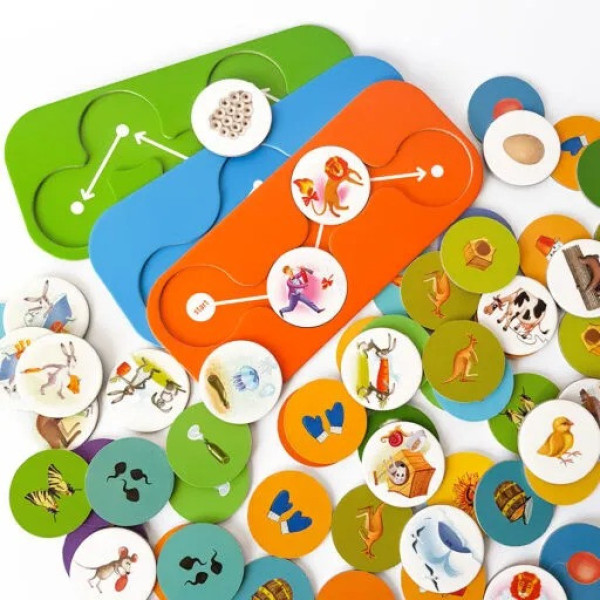 Настільна гра "Що за чим" 960155 укр. мовою (960155)