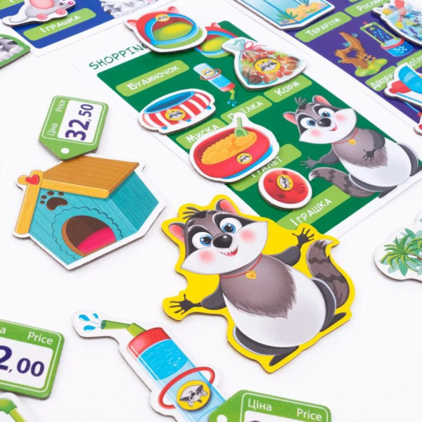 Настільна гра для дітей «Домашні улюбленці» VT2312-07 Від 5-ти років (VT2312-07)