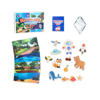 Настільна гра "Маленький дослідник" Strateg 30294 на липучках (30294)