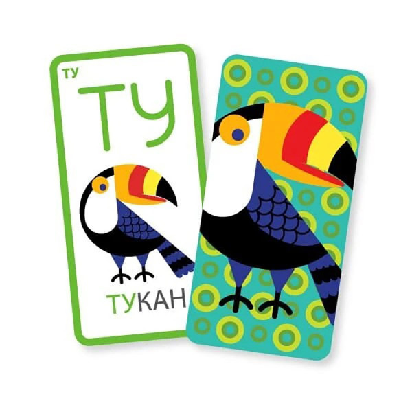 Настільна навчальна гра Тукан-повторян 360036, 42 карти (360036)