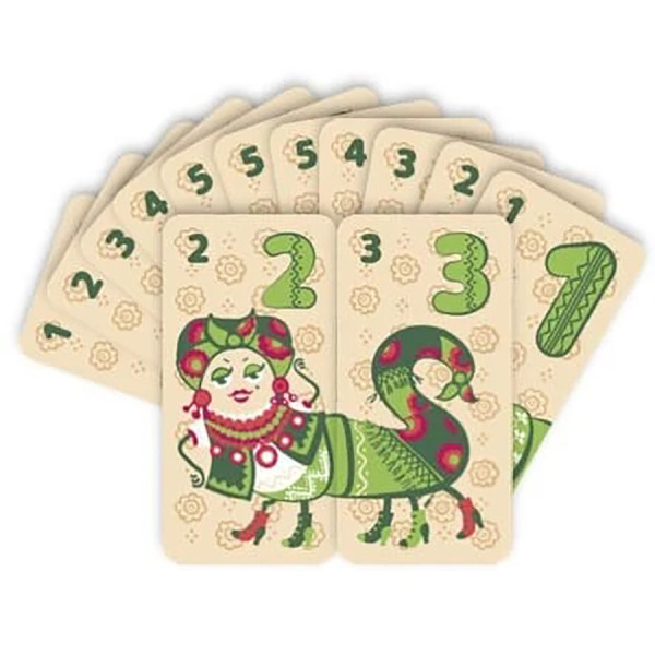 Настільна навчальна гра 40ніжок 360067, 52 карти (360067)