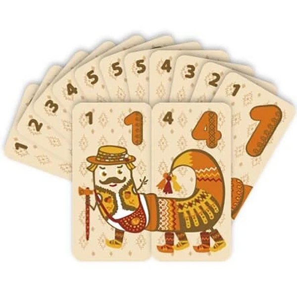 Настільна навчальна гра 40ніжок 360067, 52 карти (360067)