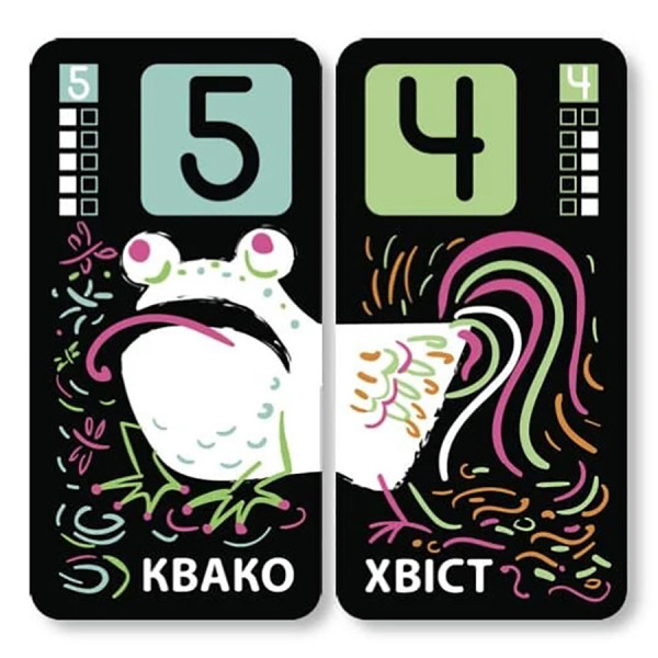 Настільна навчальна гра Чудозвірі 360098, 38 карток (360098)