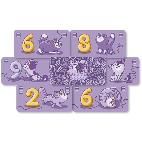 Настільна навчальна гра Муркітливе віднімання 360081, 63 картки (360081)