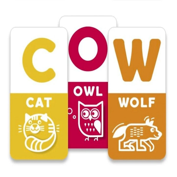 Настільна навчальна гра ABC rainbow 360050, 44 картки (360050)