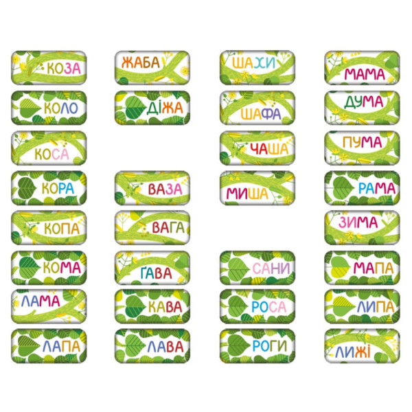 Навчальна настільна гра Липа Дерево слів 360111, 105 карт (360111)