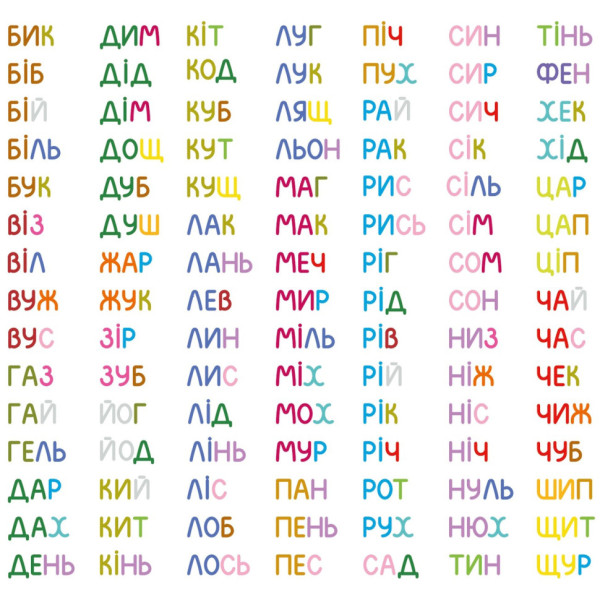 Навчальна настільна гра Дуб Дерево слів 360104, 105 карт (360104)