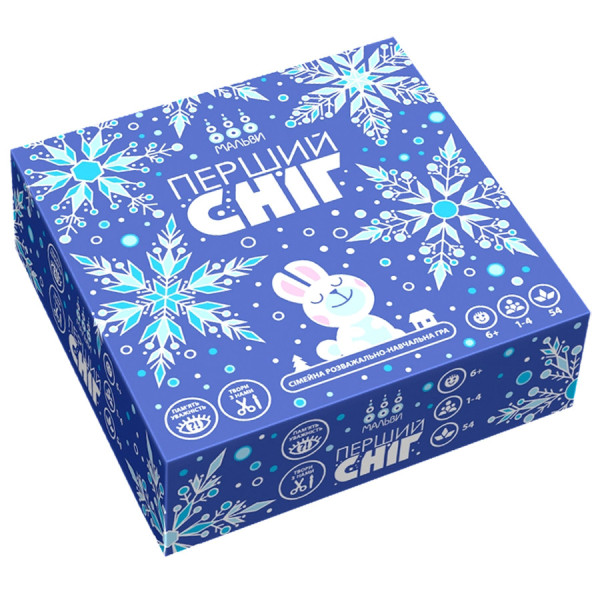 Дитяча розвиваюча гра Перший сніг 360128, 54 плашки (360128)