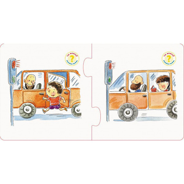 Настільна гра Правильно-неправильно У транспорті 973002 з наклейками (973002)