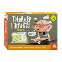 Тренажер интеллекта II уровень 1443003, 40 заданий, украинский язык(1443003)