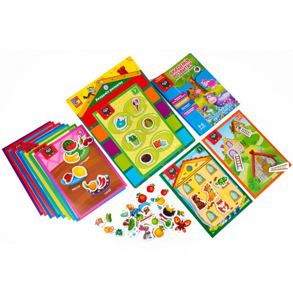 Дитяча розвиваюча настільна гра "Академія розвитку" VT5412-03, 4-6 років (VT5412-03)