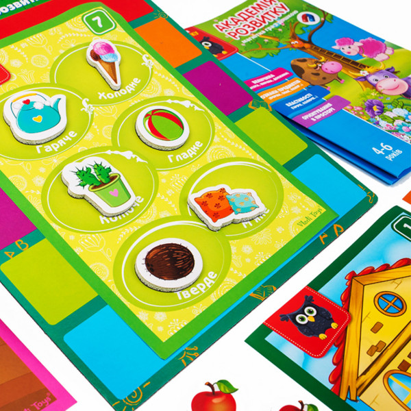 Дитяча розвиваюча настільна гра "Академія розвитку" VT5412-03, 4-6 років (VT5412-03)