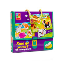 Настільна гра для дітей Хто де живе? VT1302-26 (VT1302-26)