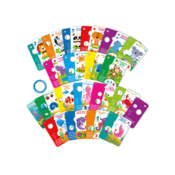 Розвиваюча гра Відгадайки "Жителі зоопарку та моря" Vladi toys VT5000-14 Укр (VT5000-14)