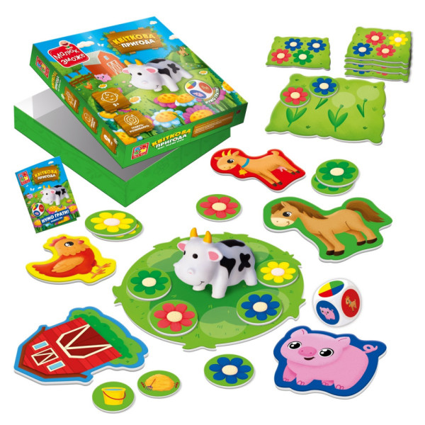 Настільна гра "Квіткова пригода" VT2100-20 українською мовою (VT2100-20)