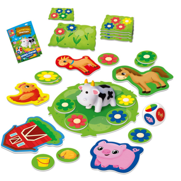 Настільна гра "Квіткова пригода" VT2100-20 українською мовою (VT2100-20)