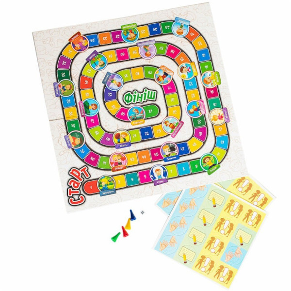 Психологічна гра для занять з дітьми "Я вчуся висловлювати свої емоції" 10109138 Укр (10109138)