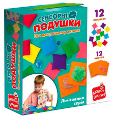 Гра розвиваюча "Сенсорні подушки" VT1100-03, 12 карток, 12 подушок (VT1100-03)