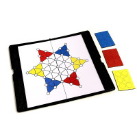 Настольная игра "Китайские шашки мини" UB 1684UB магнитное игровое поле (1684UB)
