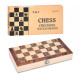 Набір настільних ігор "Шахи, шашки та нарди" 3 в 1 FG240502032L дерев'яні    (FG240502032L)