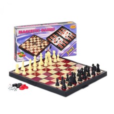 Настільна гра "Шахи" 9831 3 в 1