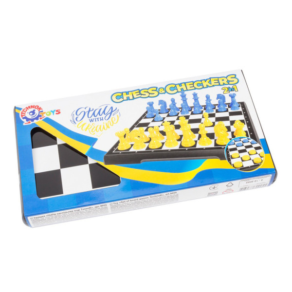 Шахи «Набір настільних ігор ТехноК», арт.9055 (9055TXK)