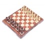 Магнітні шахи під дерево Chess magnetic wood-plastic 28x16,5 см 3020L (RL-KBK)