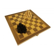 Настольная игра шахматы, шашки, нарды 28, 3в1