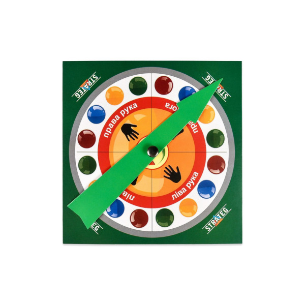 Развлекательная игра "Твистер" 30801ST, игровое поле, рулетка, правила(30801ST)