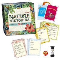 Детская настольная игра "NATURE. Викторина NEW" MKK0606 от 5 лет(MKK0606)