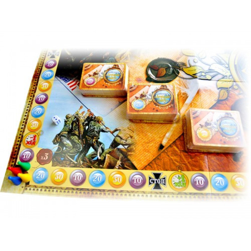 Детская настольная игра-викторина "История мира" 12120048 на укр. языке